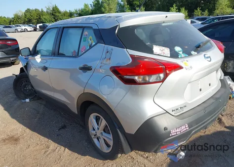 2020 Nissan Kicks S Xtronic Cvt z USA, uszkodzony, nr VIN 3N1CP5BV1LL580271